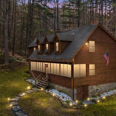 Sleepy Hollow 5Br Cabin - National Park 7 Min, Hot Tub, Fire Pit, Sleeps 12 ลูเรย์ ภายนอก รูปภาพ