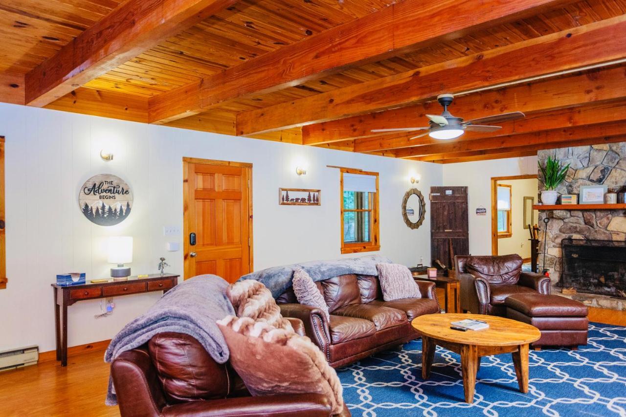 Sleepy Hollow 5Br Cabin - National Park 7 Min, Hot Tub, Fire Pit, Sleeps 12 ลูเรย์ ภายนอก รูปภาพ