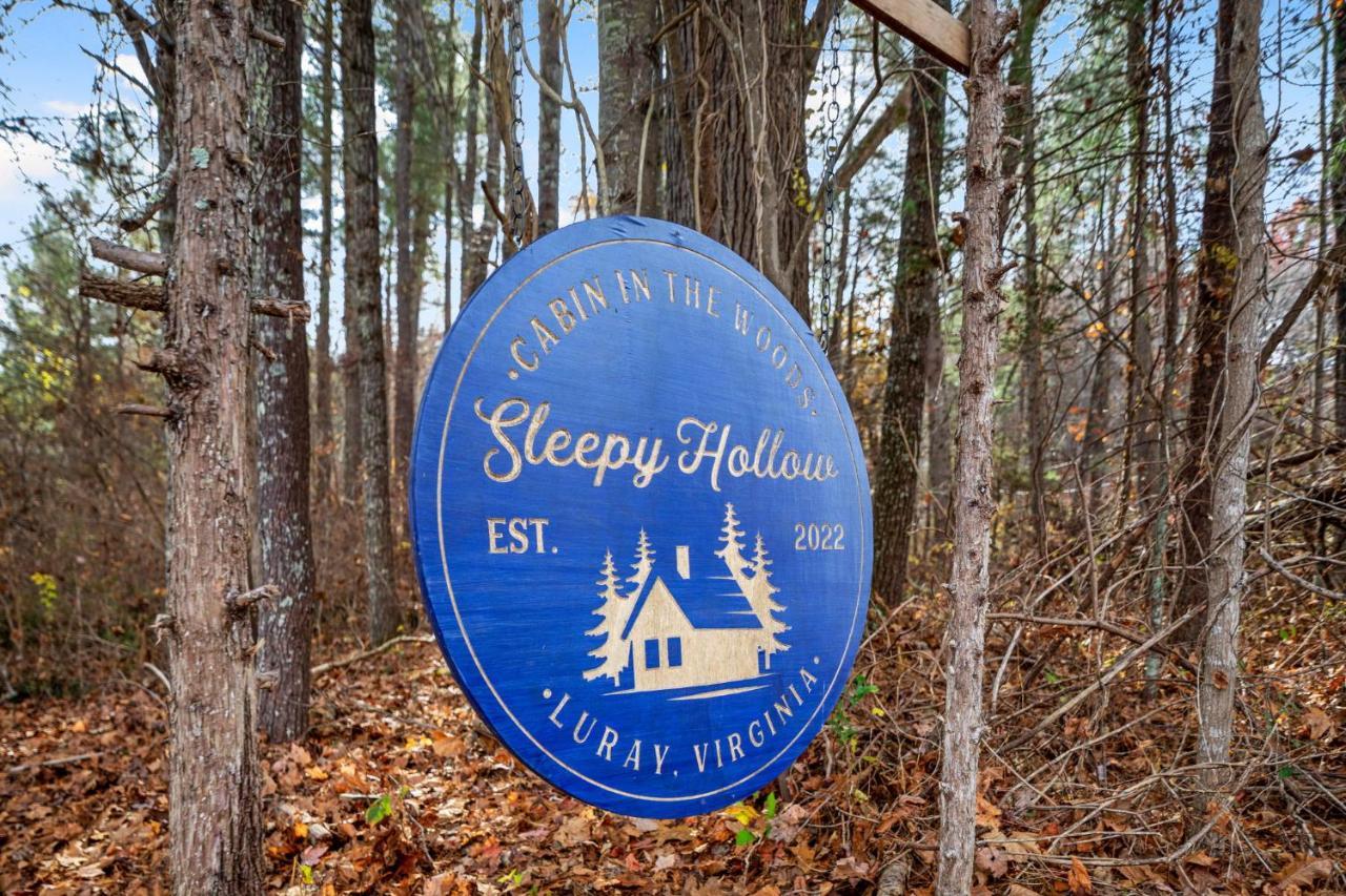 Sleepy Hollow 5Br Cabin - National Park 7 Min, Hot Tub, Fire Pit, Sleeps 12 ลูเรย์ ภายนอก รูปภาพ