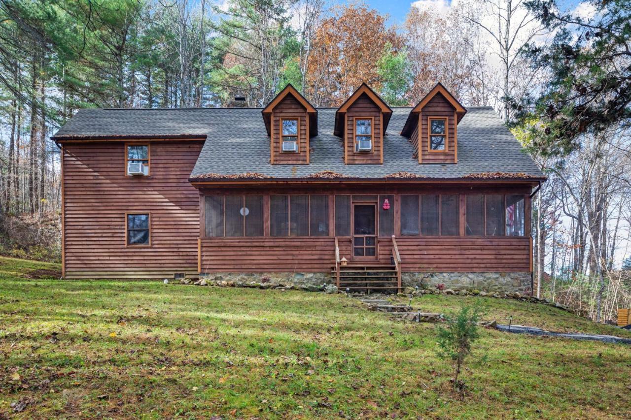 Sleepy Hollow 5Br Cabin - National Park 7 Min, Hot Tub, Fire Pit, Sleeps 12 ลูเรย์ ภายนอก รูปภาพ