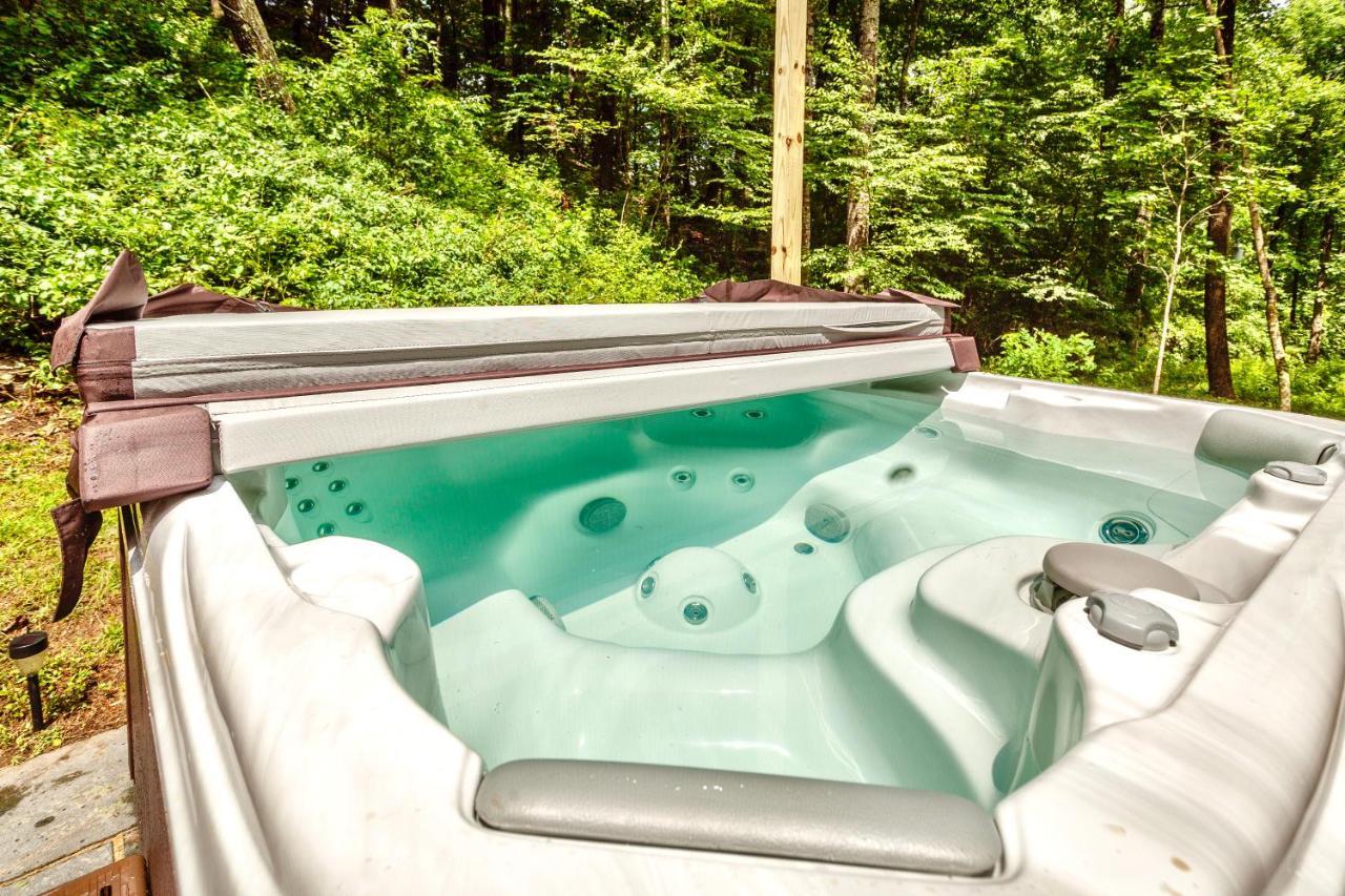Sleepy Hollow 5Br Cabin - National Park 7 Min, Hot Tub, Fire Pit, Sleeps 12 ลูเรย์ ภายนอก รูปภาพ