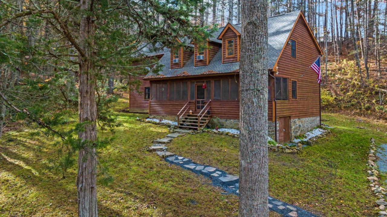 Sleepy Hollow 5Br Cabin - National Park 7 Min, Hot Tub, Fire Pit, Sleeps 12 ลูเรย์ ภายนอก รูปภาพ