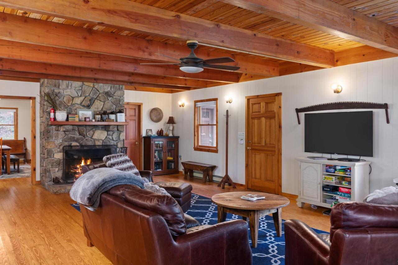 Sleepy Hollow 5Br Cabin - National Park 7 Min, Hot Tub, Fire Pit, Sleeps 12 ลูเรย์ ภายนอก รูปภาพ