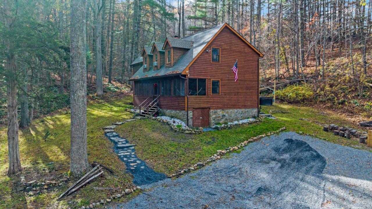 Sleepy Hollow 5Br Cabin - National Park 7 Min, Hot Tub, Fire Pit, Sleeps 12 ลูเรย์ ภายนอก รูปภาพ