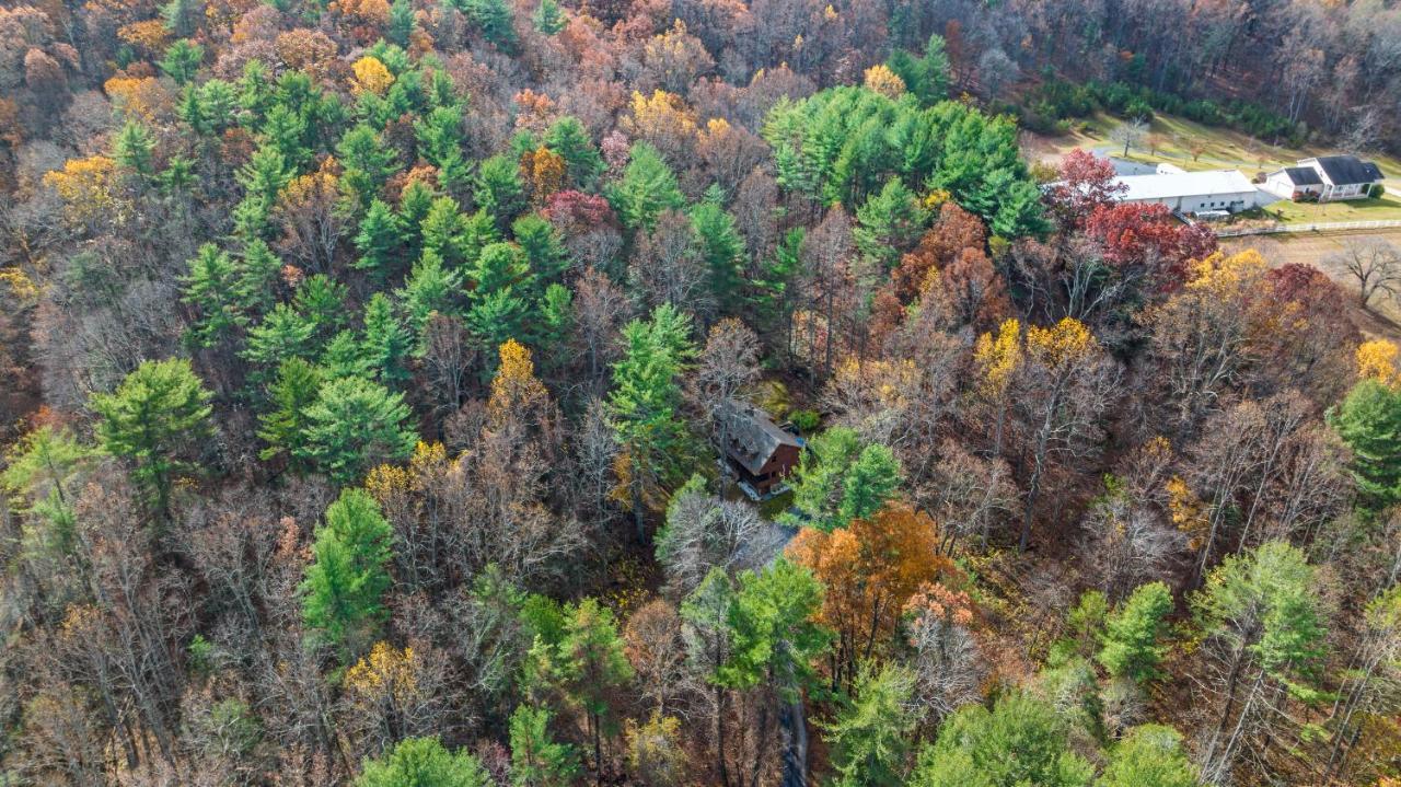 Sleepy Hollow 5Br Cabin - National Park 7 Min, Hot Tub, Fire Pit, Sleeps 12 ลูเรย์ ภายนอก รูปภาพ