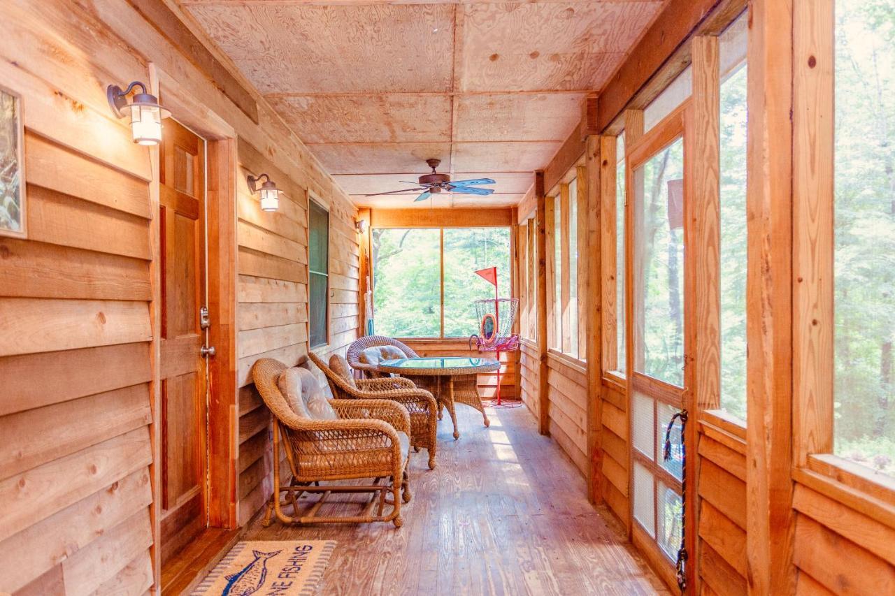 Sleepy Hollow 5Br Cabin - National Park 7 Min, Hot Tub, Fire Pit, Sleeps 12 ลูเรย์ ภายนอก รูปภาพ